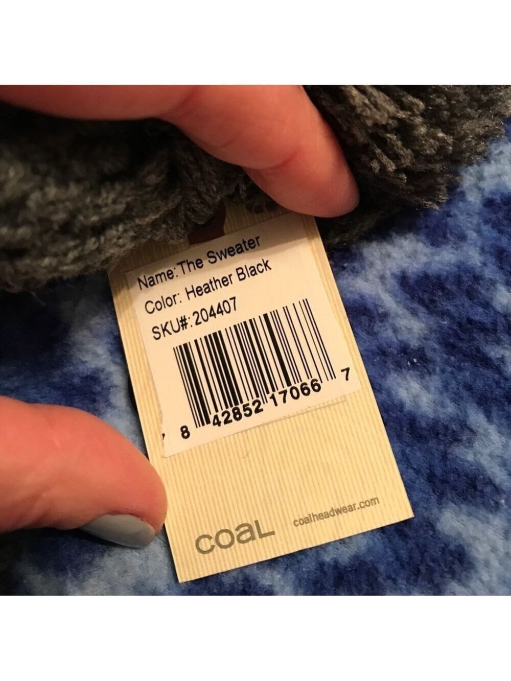 Coal "The Sweater" Beanie Hat - Picture 3 of 3